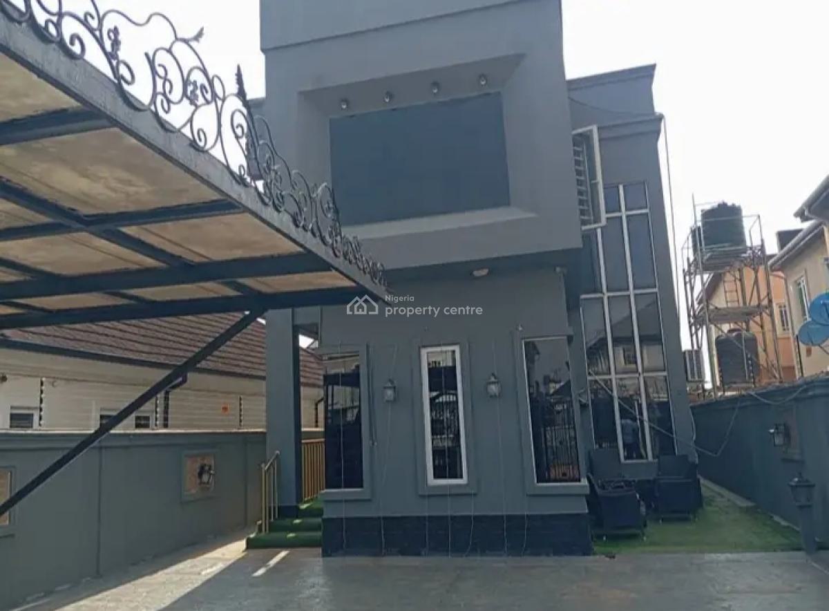 Spacious 5 Bedroom Detached Duplex with Bq, Abiola Estate, Ayobo Road, Ipaja, Lagos, Detached Duplex for Sale
