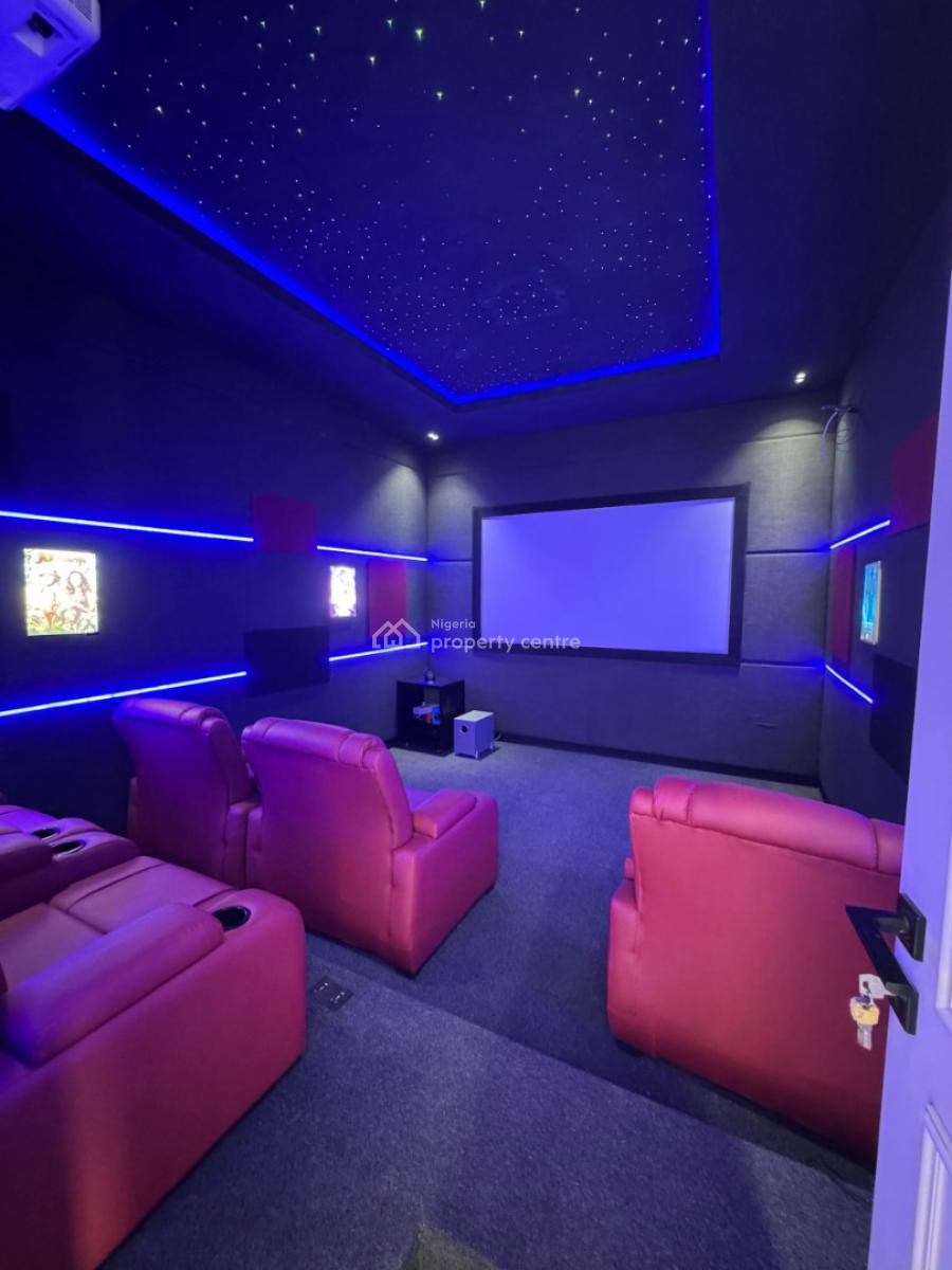 Gigantic 5 Bedroom Fully Detached Duplex with Cinema, Vgc, Lekki, Lagos, House for Sale
