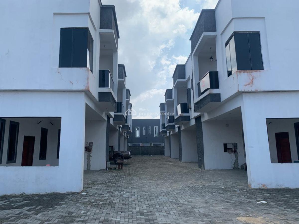 Newly Built 4 Bedroom Terraced Duplexes in a Well Secured Estate, Ajah, Lagos, Terraced Duplex for Sale