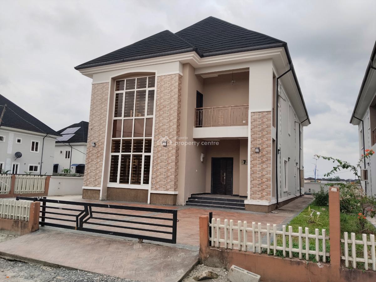 Brand New and Luxuriously Finished 4 Bedrooms Detached Duplex with a Bq, Reef Court Estate, Off Peter Odili Road, Trans Amadi, Port Harcourt, Rivers, Detached Duplex for Rent