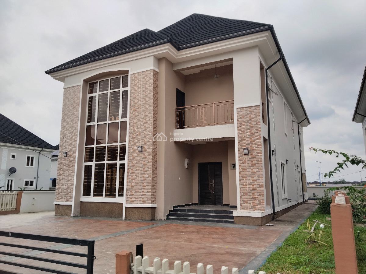 Brand New and Luxuriously Finished 4 Bedrooms Detached Duplex with a Bq, Reef Court Estate, Off Peter Odili Road, Trans Amadi, Port Harcourt, Rivers, Detached Duplex for Rent