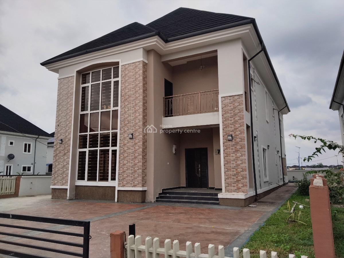 Brand New and Luxuriously Finished 4 Bedrooms Detached Duplex with a Bq, Reef Court Estate, Off Peter Odili Road, Trans Amadi, Port Harcourt, Rivers, Detached Duplex for Rent