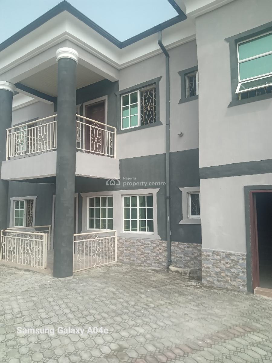 Spacious New 3 Bedroom Flat Upstairs, Seaside Estate Badore Ajah Lagos, Badore, Ajah, Lagos, Flat / Apartment for Rent