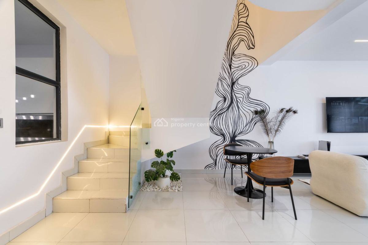 Brand New Smart Luxury 2 Bedrooms Maisonette Apartment, Richmond Pearl Estate, Lekki Phase 1, Lekki, Lagos, Flat / Apartment Short Let