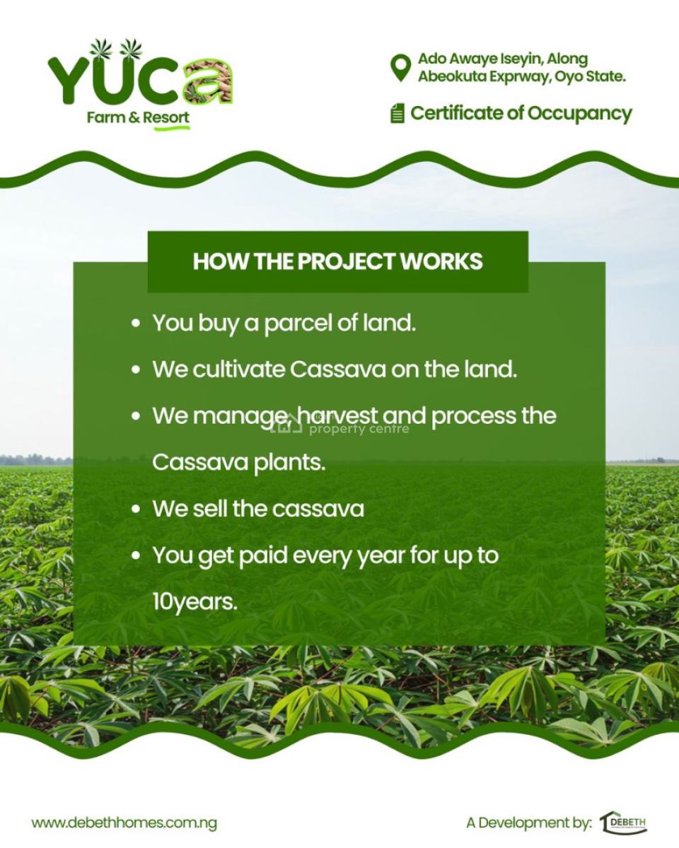 Land, Ado Awaye Iseyin, Abeokuta North, Ogun, Industrial Land for Sale