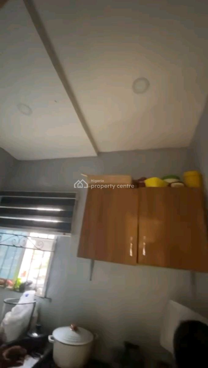 Furnished Spacious Mini Upflat 2 Toilets and 1 Bathroom All Tilled with Kitchen Cabinets, Harmony Estate, Ifako, Gbagada, Lagos, Mini Flat (room and Parlour) for Sale