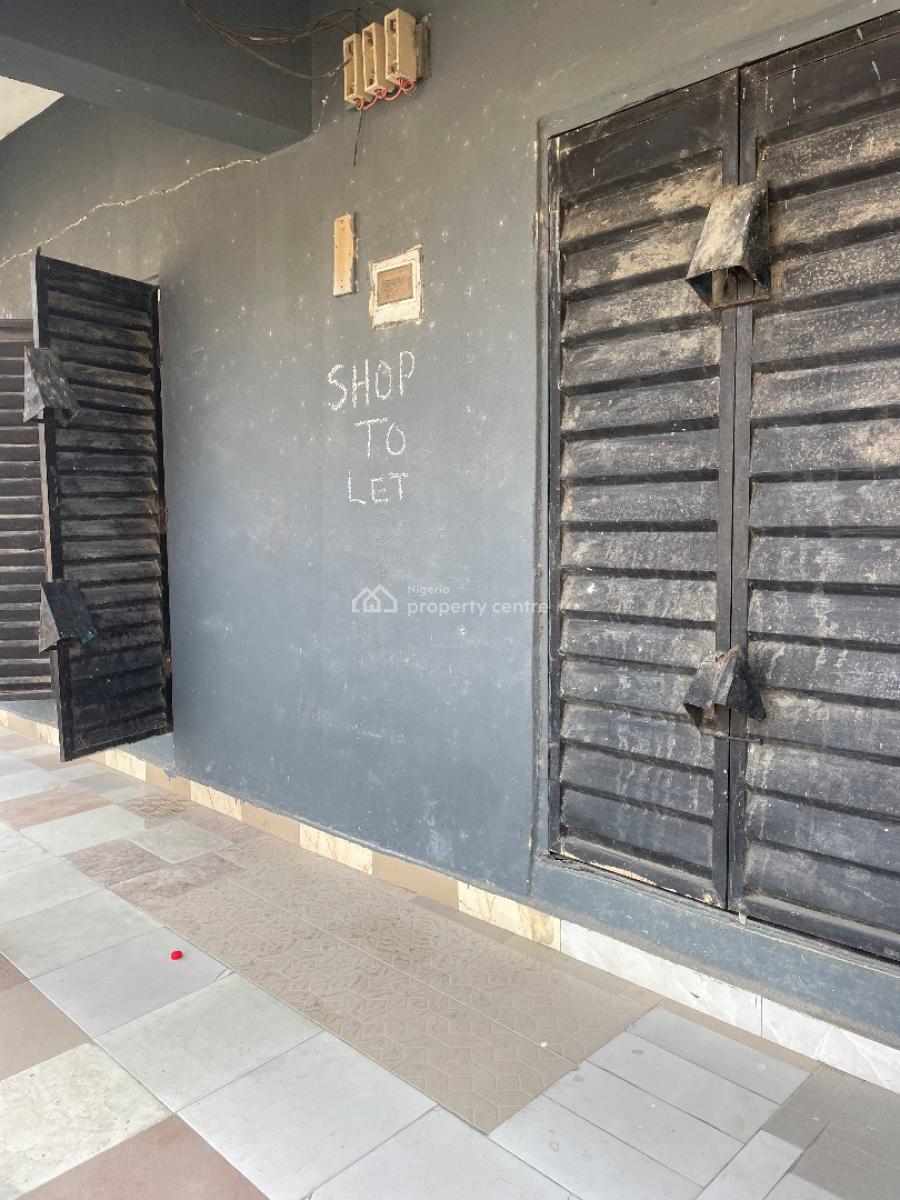 a Standard Double Shop, Ikota Gra, Off Mobil Road, Lekki, Lagos, Shop for Rent