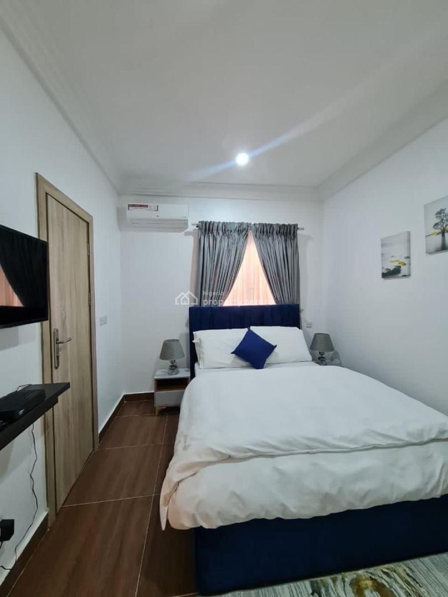 Furnished Room and Pallor in a Secured Neighborhood, New Road, Just After Igbo Efon, Igbo Efon, Lekki, Lagos, Mini Flat (room and Parlour) for Rent