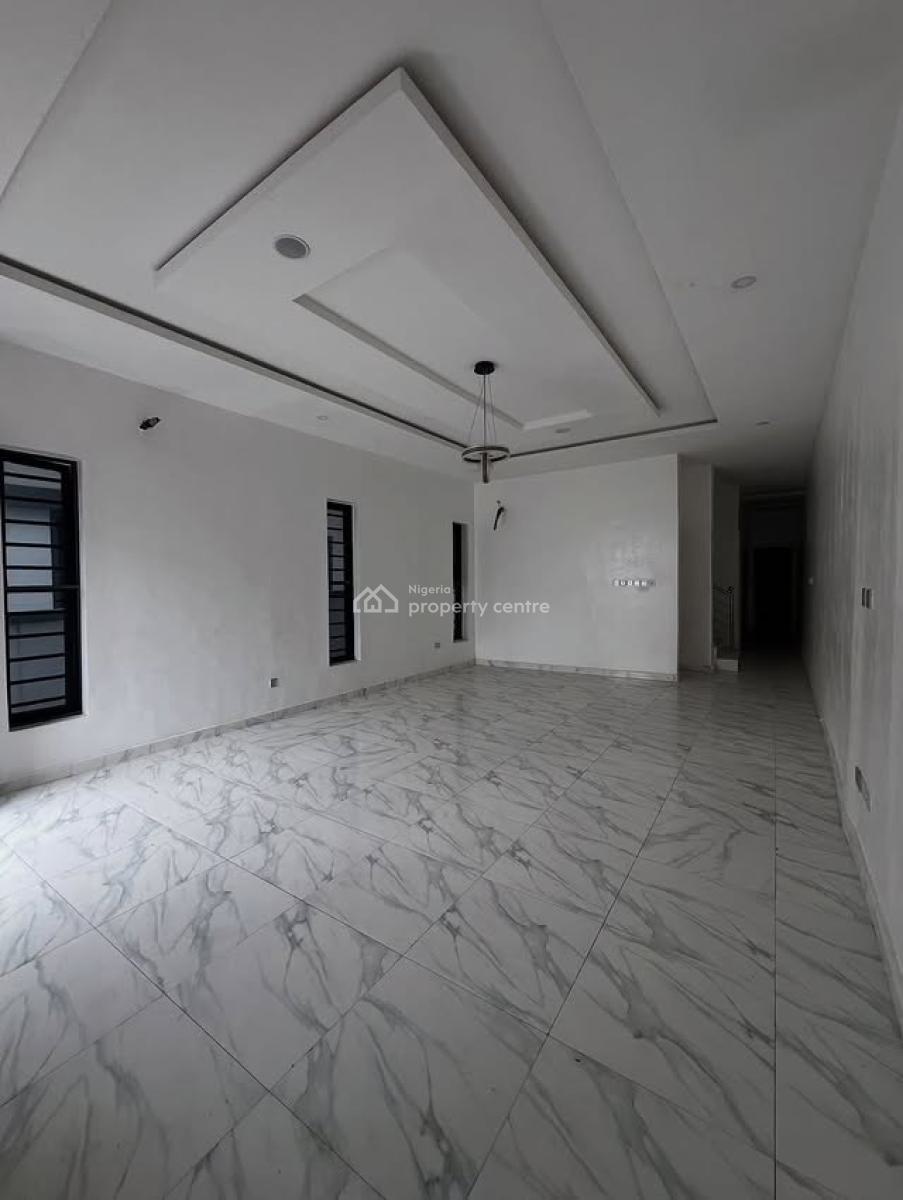 Lovely 4 Bedroom Semi Detached Duplex with Bq, Chevron, Lekki, Lagos, Semi-detached Duplex for Rent