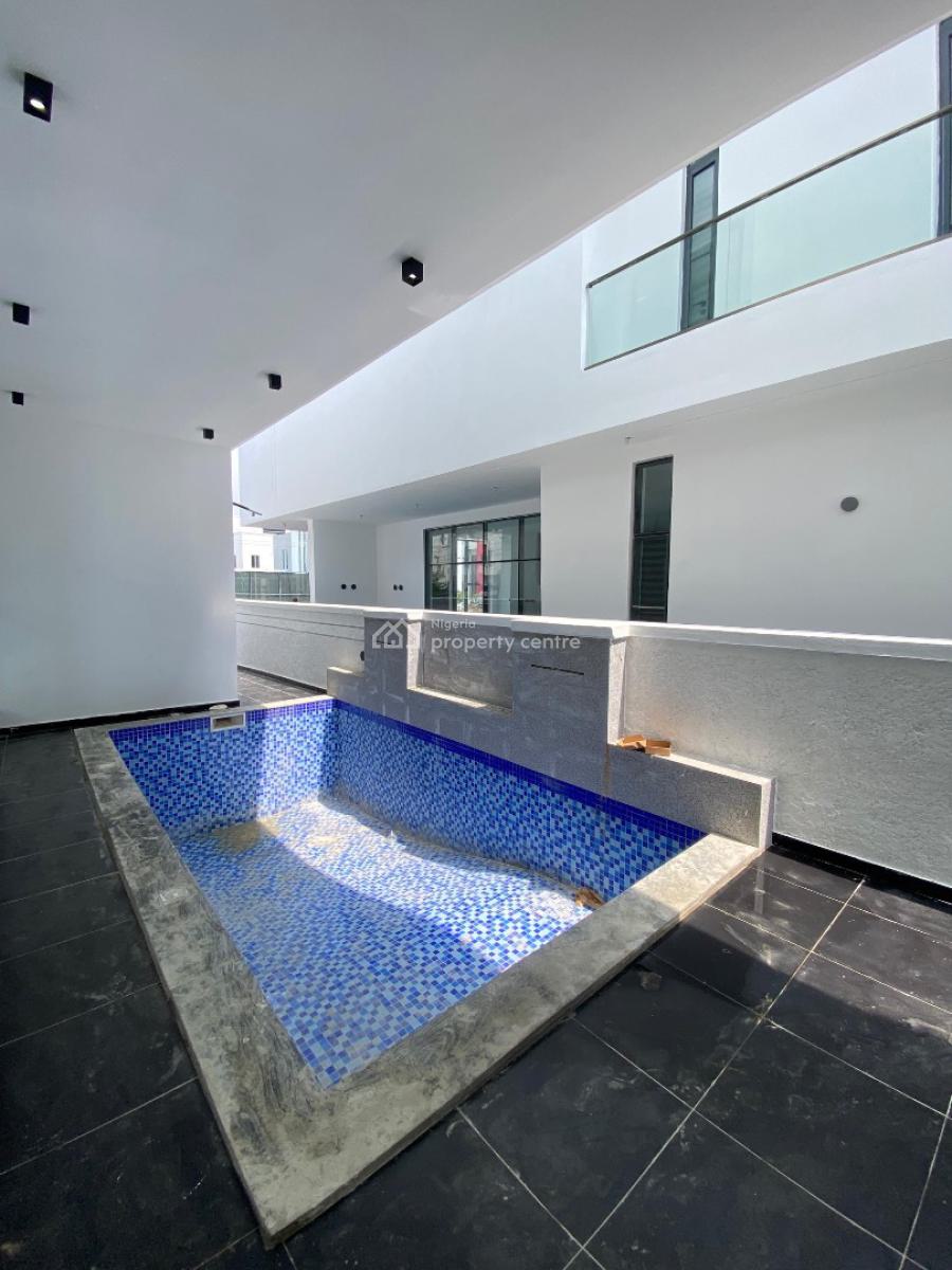 Luxury 5 Bedroom Contemporary Design Duplex with 1 En-suite Maid Room, Ikota, Lekki, Lagos, Detached Duplex for Sale