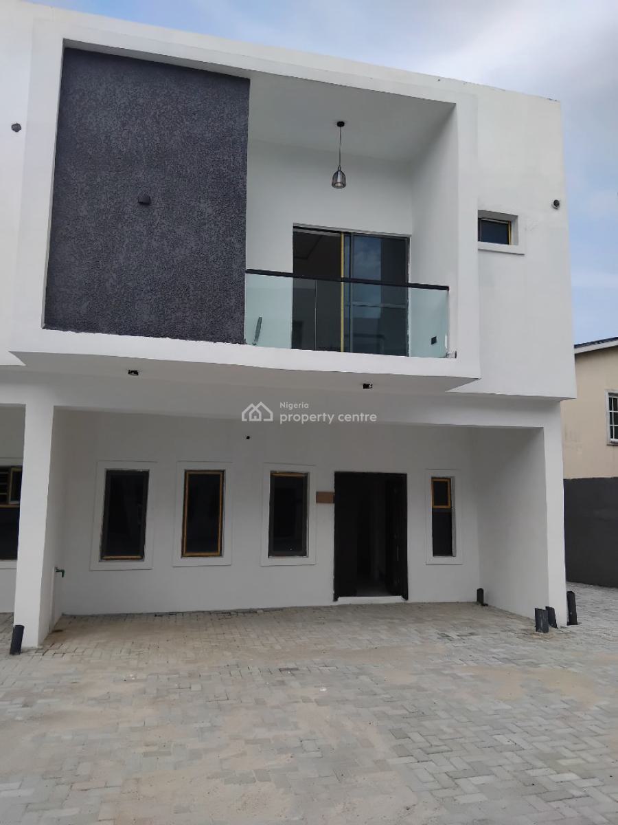 Contemporary Newly Built All En-suite 3-bedroom with Bq, By Abraham Adesanya Second Gate, Ajah, Lagos, Terraced Duplex for Rent