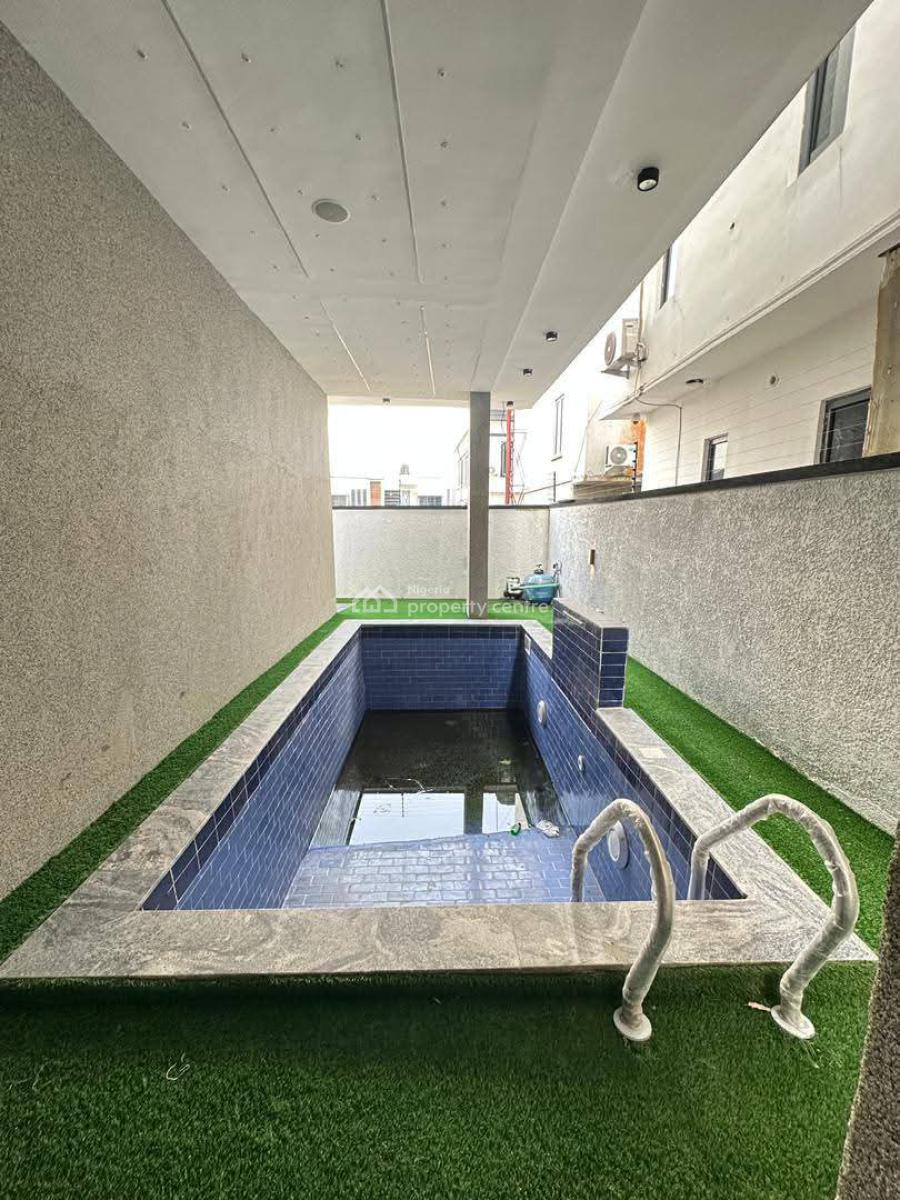 Exquisite Luxury 5 Bedroom Fully Detached Duplex with Bq and Pool, Lekki, Ajah, Lagos, Detached Duplex for Sale