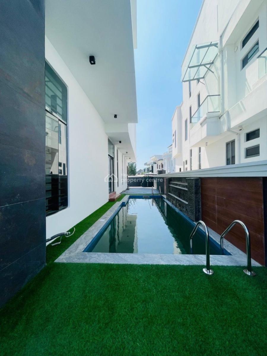 Lovely Built 5 Bedroom Fully Detached Duplex Plus Bq with Swimming Pool, Lekki, Lagos, House for Sale