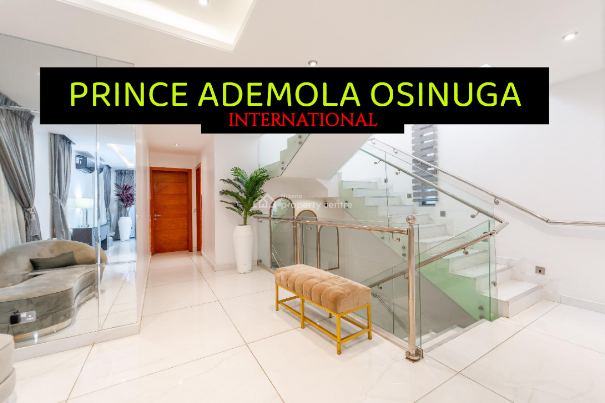 Furnished 4 Bedroom Detached Terrace Styled House+pool+gym, Off Banana Island Road Ikoyi, Ikoyi, Lagos, Terraced Duplex for Rent