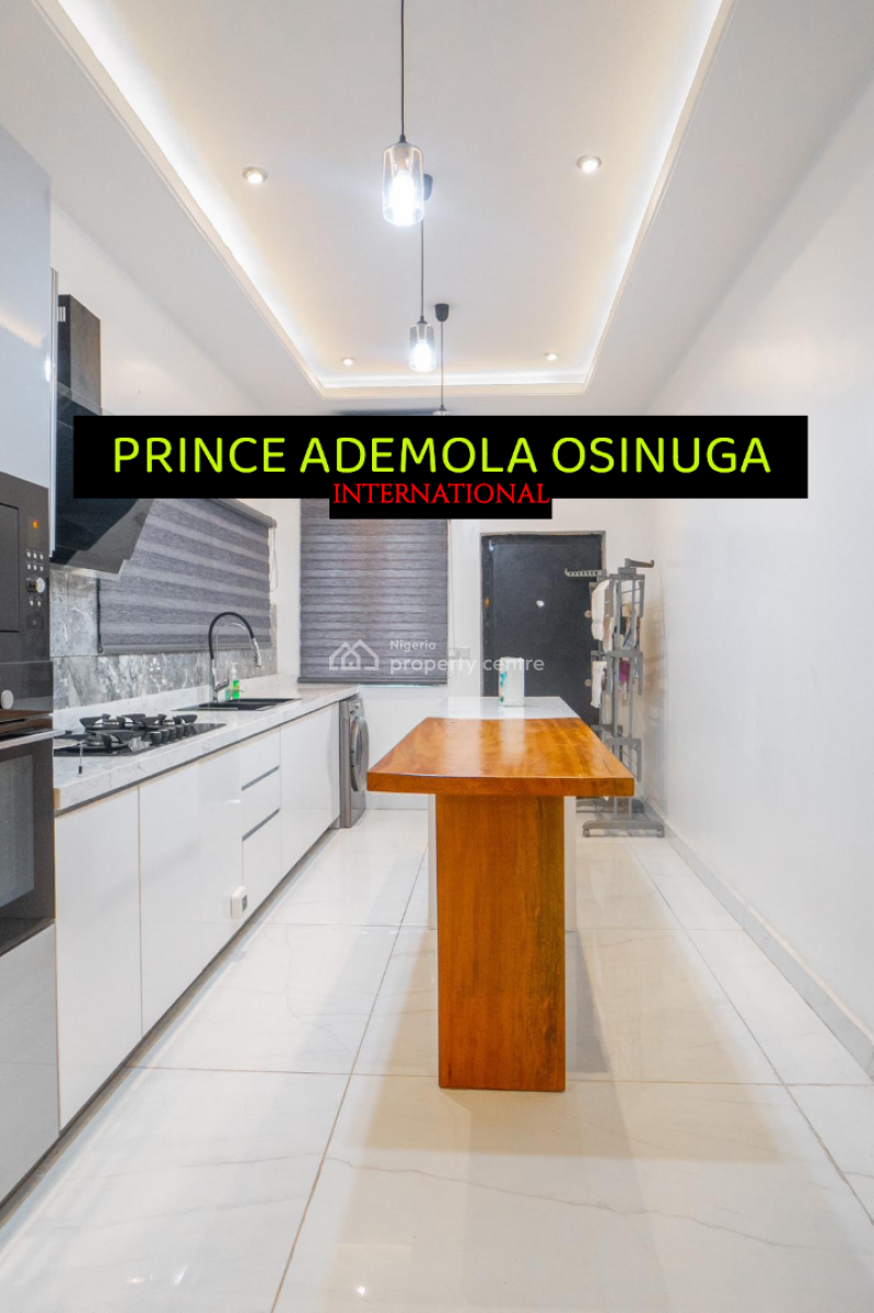 Furnished 4 Bedroom Detached Terrace Styled House+pool+gym, Off Banana Island Road Ikoyi, Ikoyi, Lagos, Terraced Duplex for Rent