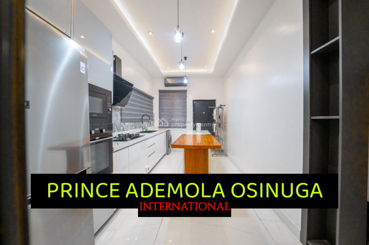 Furnished 4 Bedroom Detached Terrace Styled House+pool+gym, Off Banana Island Road Ikoyi, Ikoyi, Lagos, Terraced Duplex for Rent