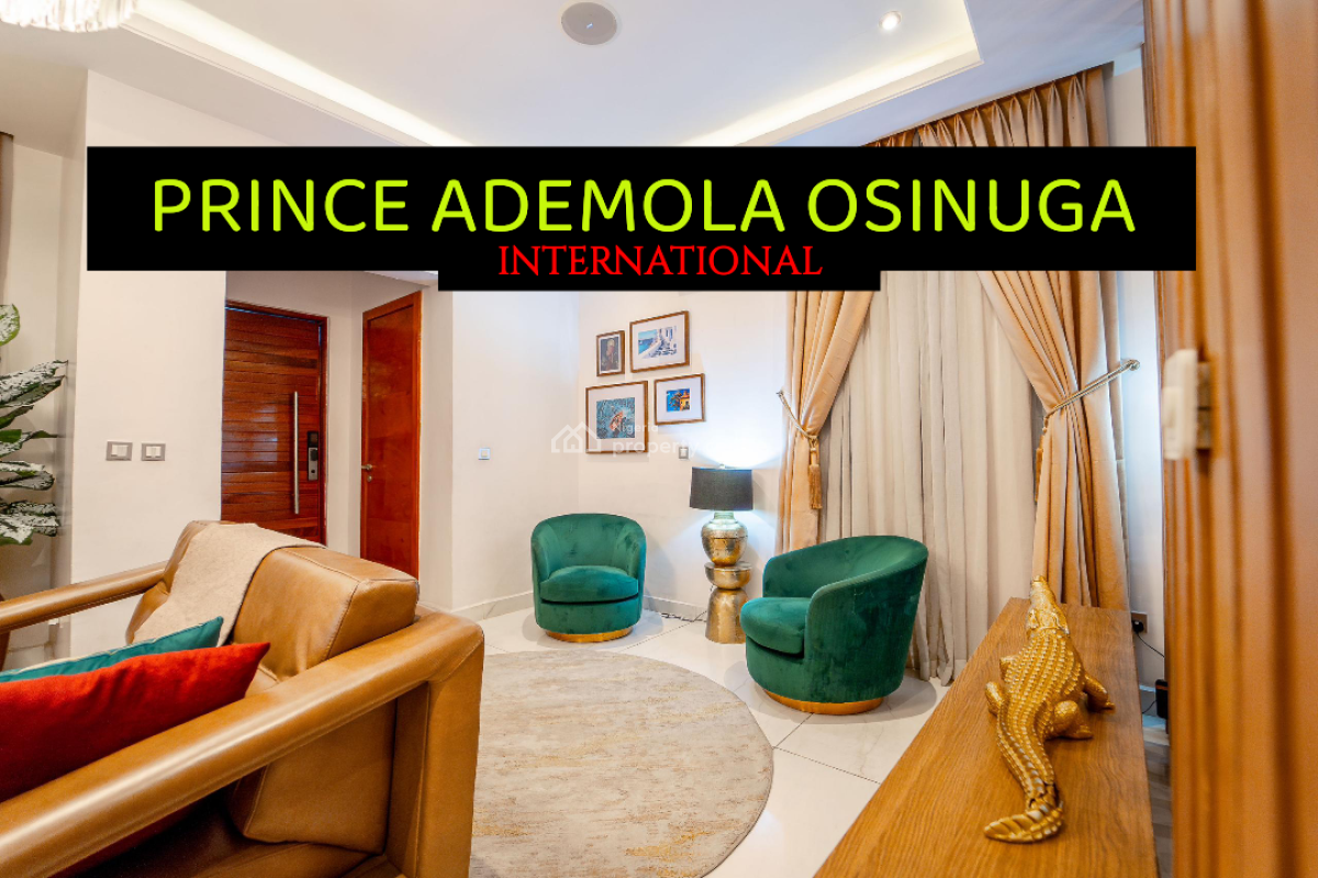 Furnished 4 Bedroom Detached Terrace Styled House + Pool + Gym, Off Banana Island Road, Ikoyi, Lagos, Terraced Duplex Short Let