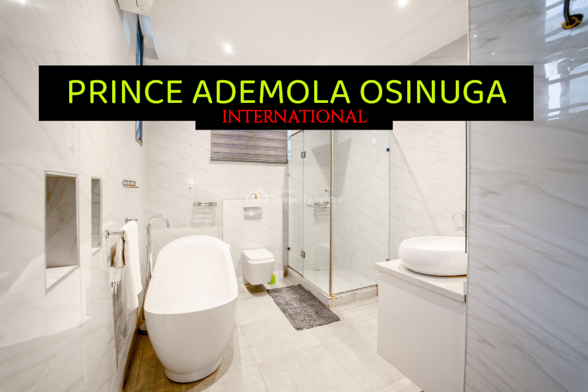 Furnished 4 Bedroom Detached Terrace Styled House + Pool + Gym, Off Banana Island Road, Ikoyi, Lagos, Terraced Duplex Short Let