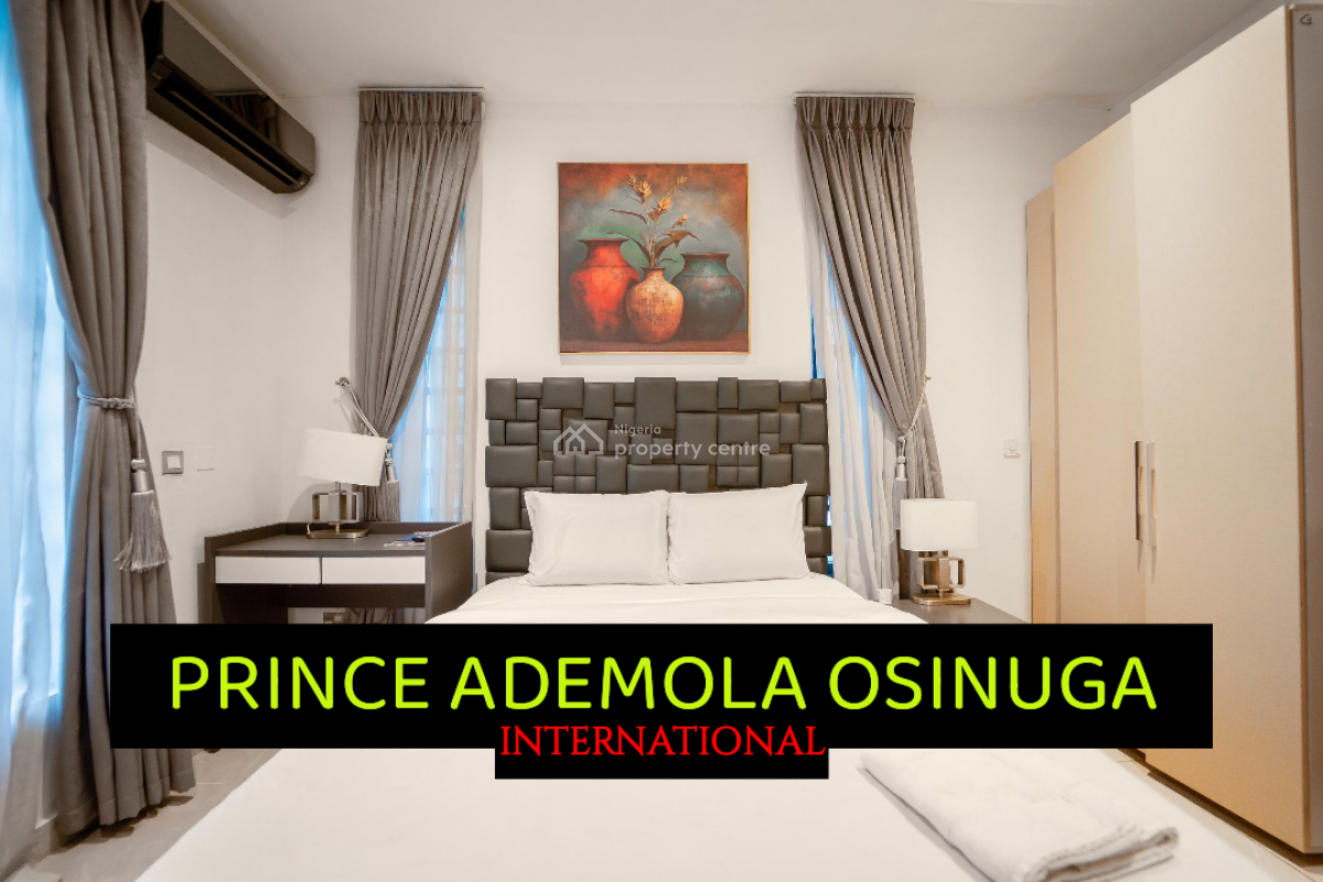 Furnished 4 Bedroom Detached Terrace Styled House + Pool + Gym, Off Banana Island Road, Ikoyi, Lagos, Terraced Duplex Short Let