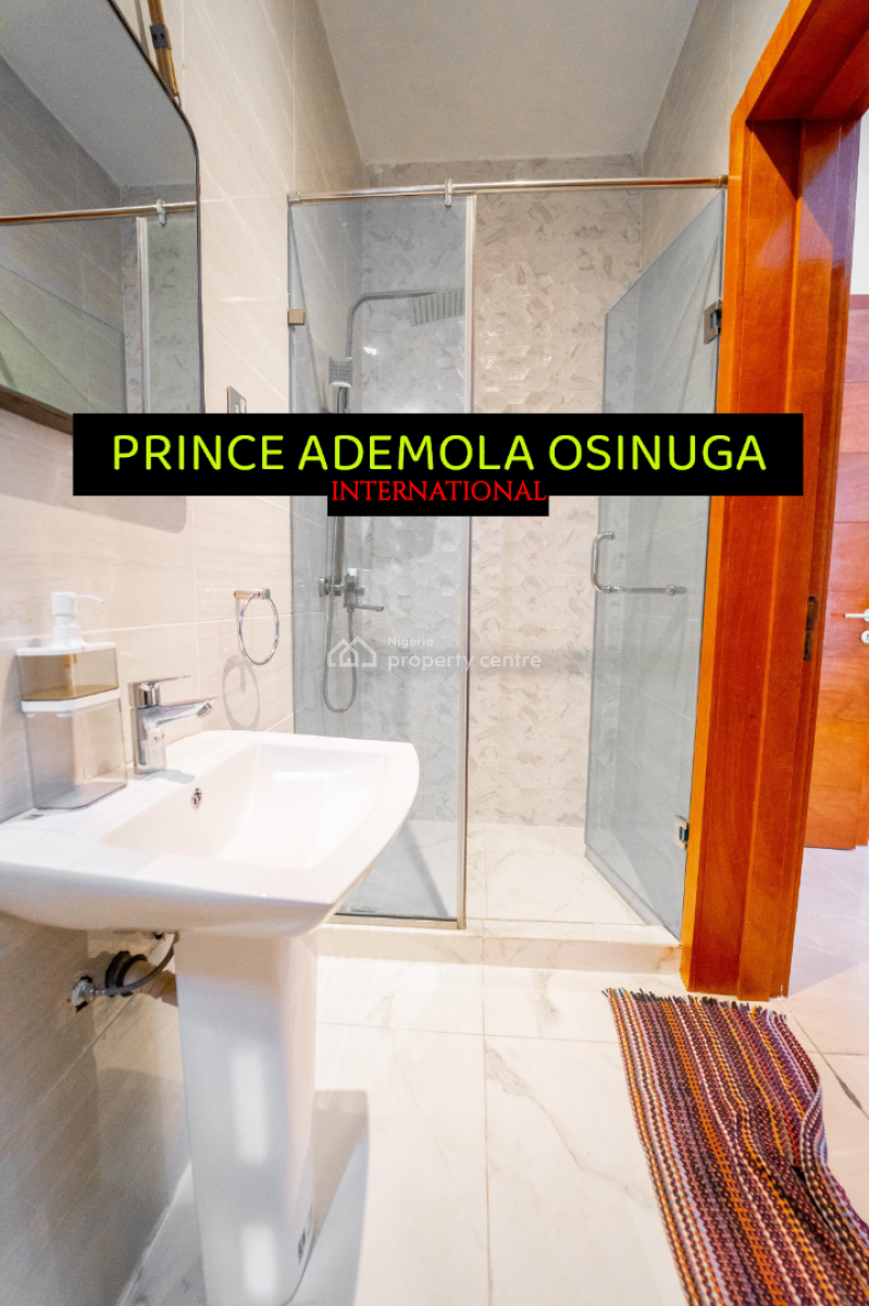 Furnished 4 Bedroom Detached Terrace Styled House + Pool + Gym, Off Banana Island Road, Ikoyi, Lagos, Terraced Duplex Short Let