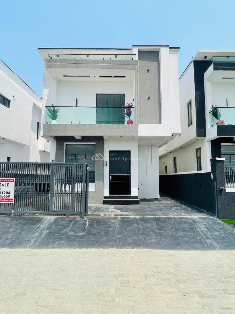 Luxury 4 Bedroom Fully Detached Duplex Smart Home in a Serene Estate, Ajah, Lagos, House for Sale