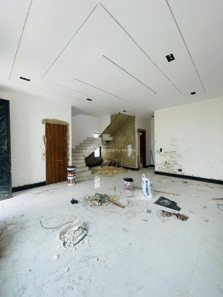 Luxury Built 4 Bedroom Semi Detached Duplex with Bq, Ajah, Lagos, House for Sale