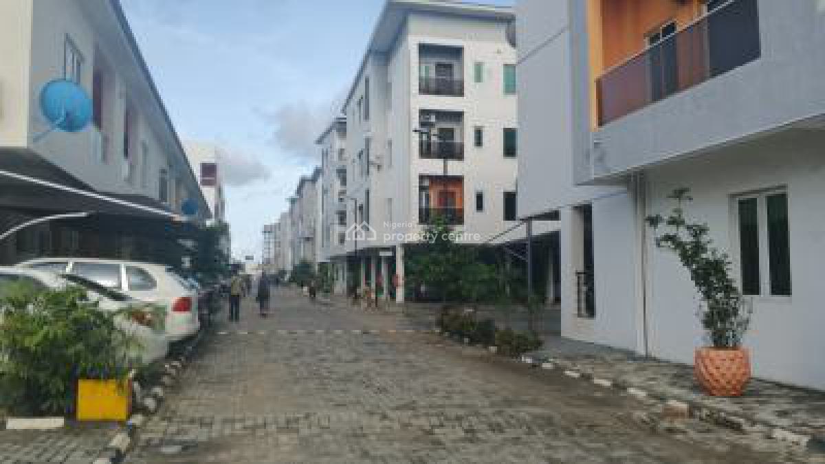 Newly Finished 3 Bedroom Flat Serviced Apartment, Cyberville Estate Besides Victoria Bay 3, Ikate, Lekki, Lagos, Flat / Apartment for Rent