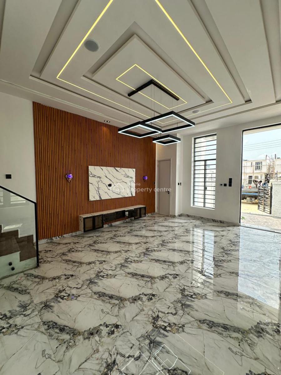 Exquisite Luxury Spacious 4 Bedroom Semi-detached Duplex with Bq, Lekki, Lagos, Semi-detached Duplex for Sale