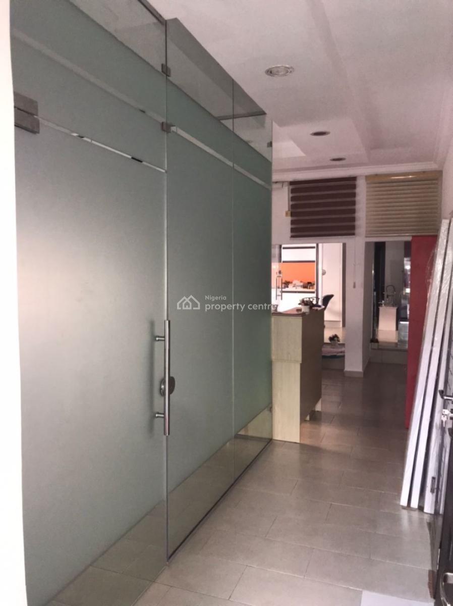 Open Space Office Demarcated Into Office Rooms, Fola Oshibo Street, Lekki Phase 1, Lekki, Lagos, Office Space for Rent