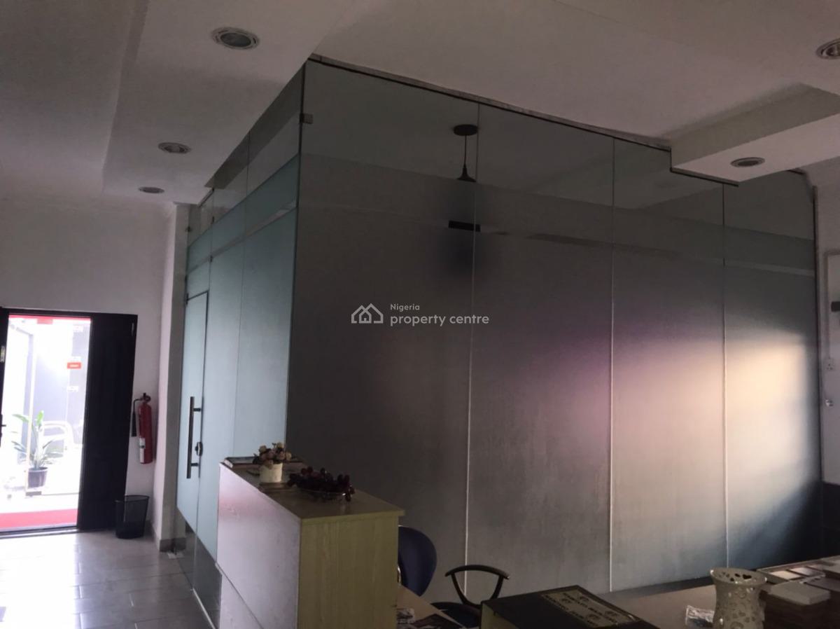 Open Space Office Demarcated Into Office Rooms, Fola Oshibo Street, Lekki Phase 1, Lekki, Lagos, Office Space for Rent