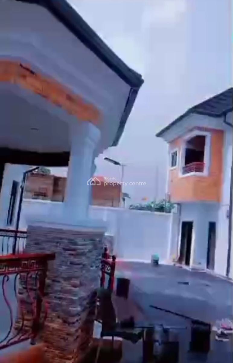 Super Standard 4 Bedrooms Bungalow and and Upstairs 1 Room Self Contain, Off Airport Rd at Okhuoromi Community Gra, Benin, Oredo, Edo, House for Sale