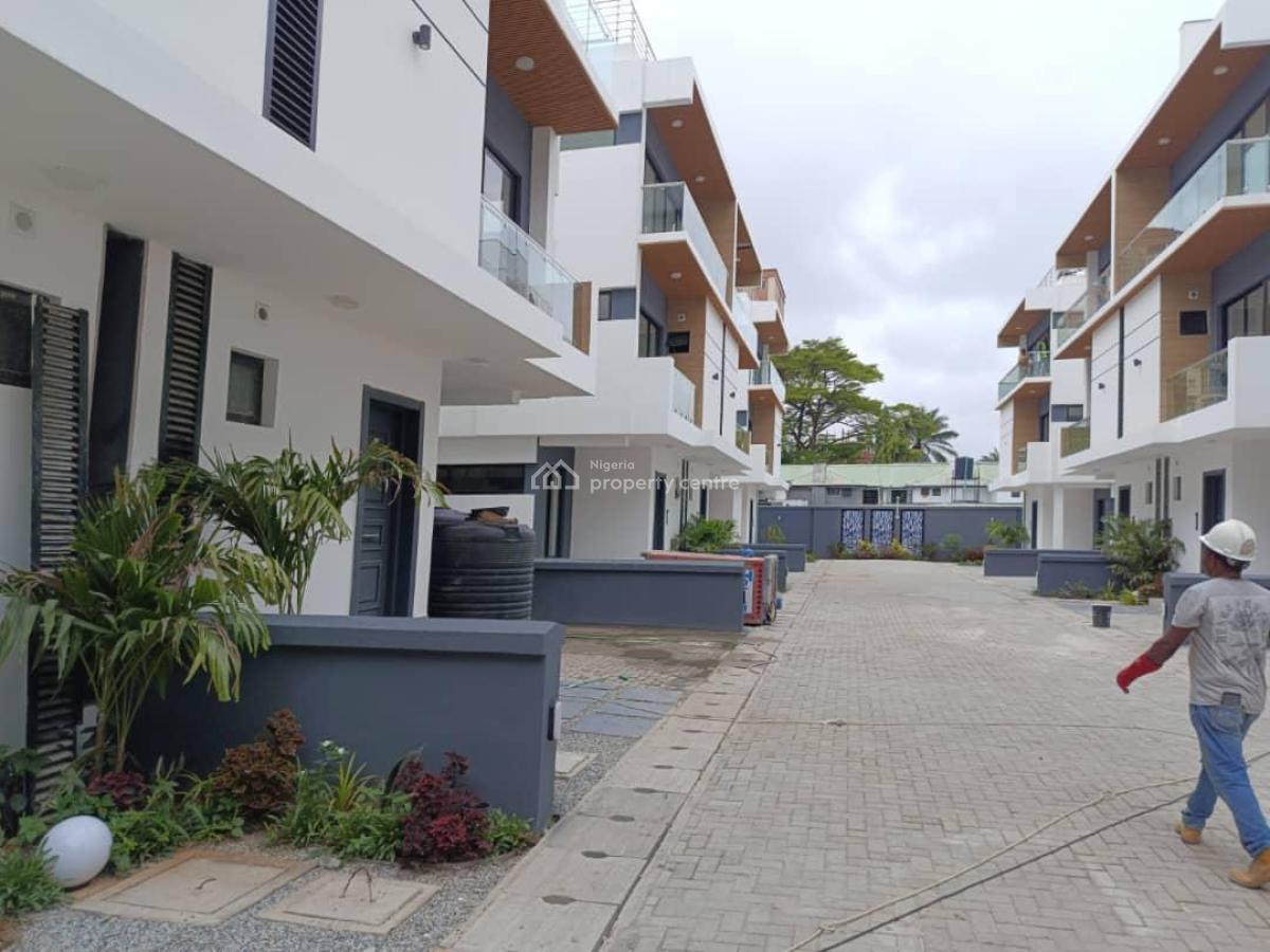 4 Bedroom Semidetached Duplex with Bq, Old Ikoyi, Ikoyi, Lagos, Semi-detached Duplex for Rent