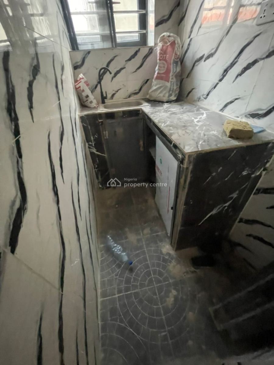 Newly Built Mini Ground Flats 2t 1b All Tiled, Pop with Pop N Tv, Sawmil, Gbagada, Lagos, Mini Flat (room and Parlour) for Rent