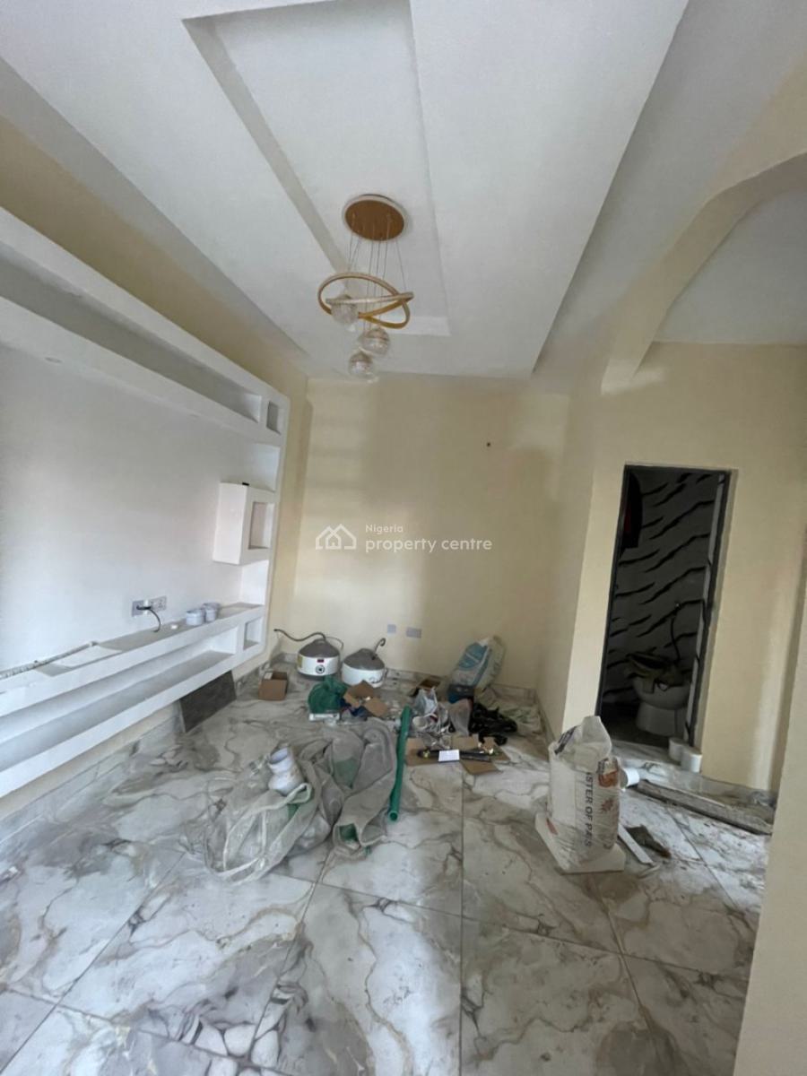 Newly Built Mini Ground Flats 2t 1b All Tiled, Pop with Pop N Tv, Sawmil, Gbagada, Lagos, Mini Flat (room and Parlour) for Rent