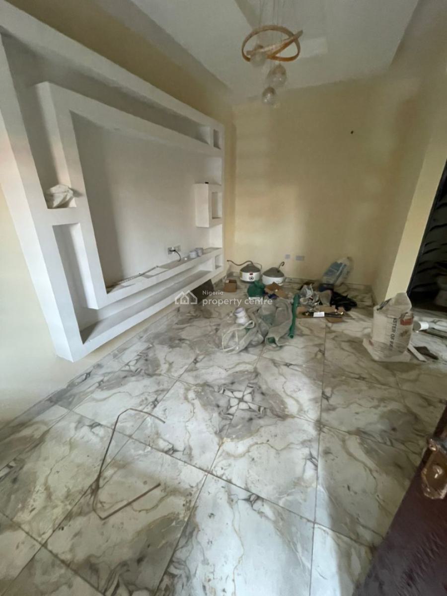 Newly Built Mini Ground Flats 2t 1b All Tiled, Pop with Pop N Tv, Sawmil, Gbagada, Lagos, Mini Flat (room and Parlour) for Rent