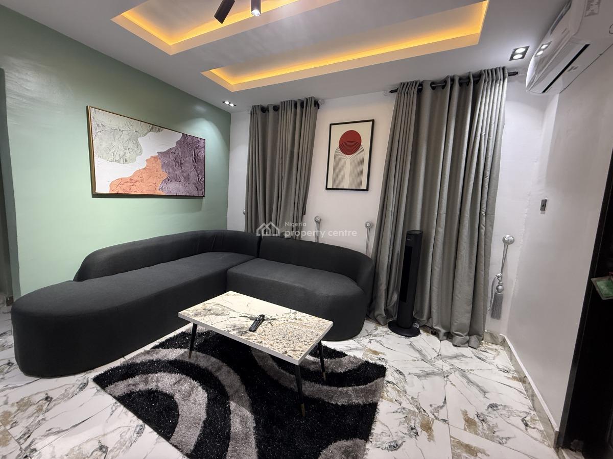 L&l The Crest Lovely Olive One Bedroom Apartment, Aderigbigbe Street, Onike, Yaba, Lagos, Flat / Apartment Short Let