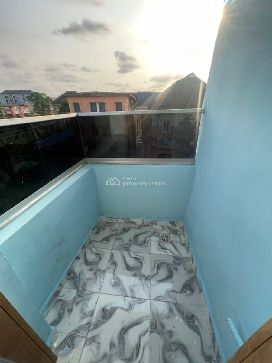 7 Nos of Newly Built Decent Spacious Mini Upflat with 2t1b All Tilled, Kiniunifa Street, Sawmil, Gbagada, Lagos, Mini Flat (room and Parlour) for Rent