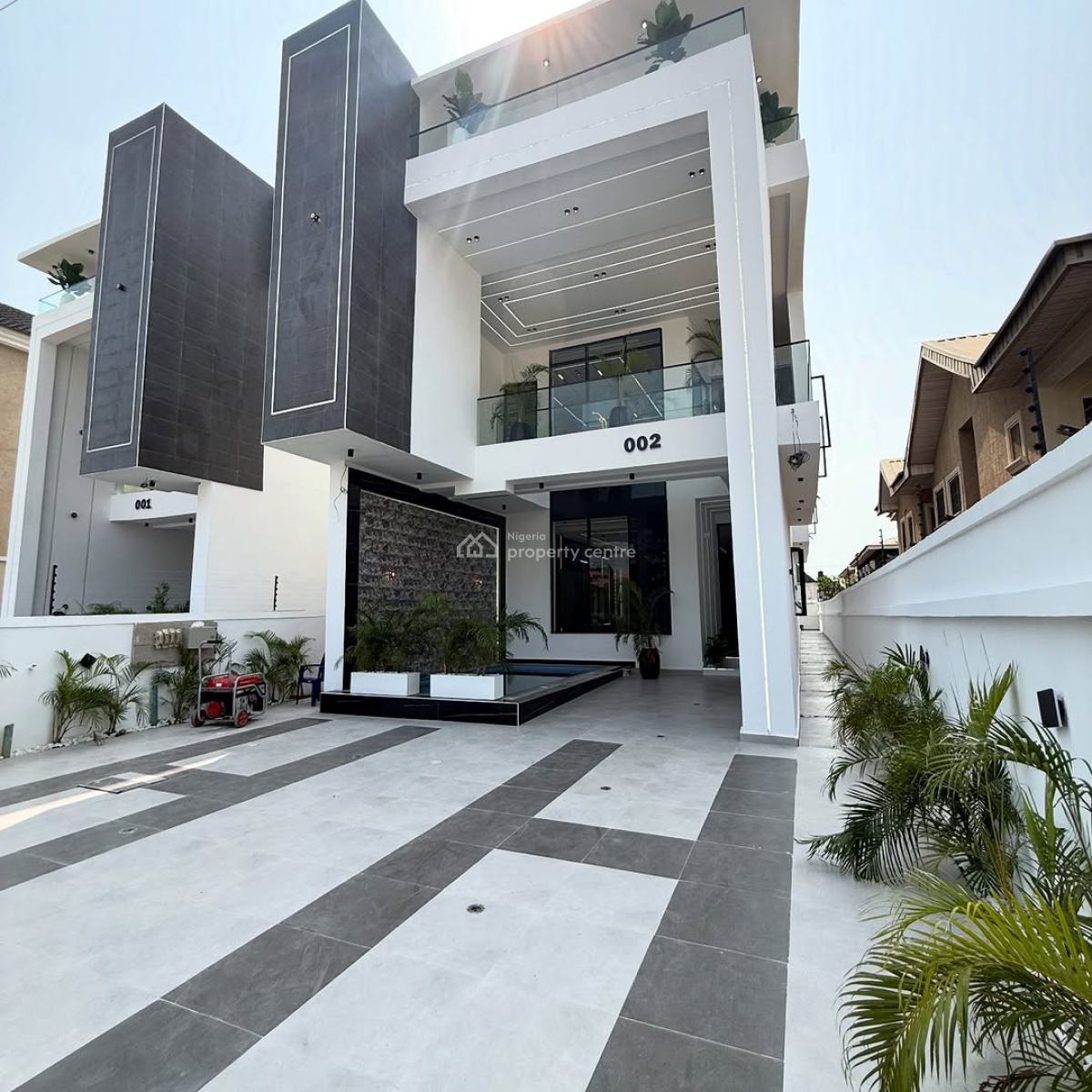 Contemporary 5 Bedroom Detached Duplex, Ikota, Lekki, Lagos, Detached Duplex for Sale