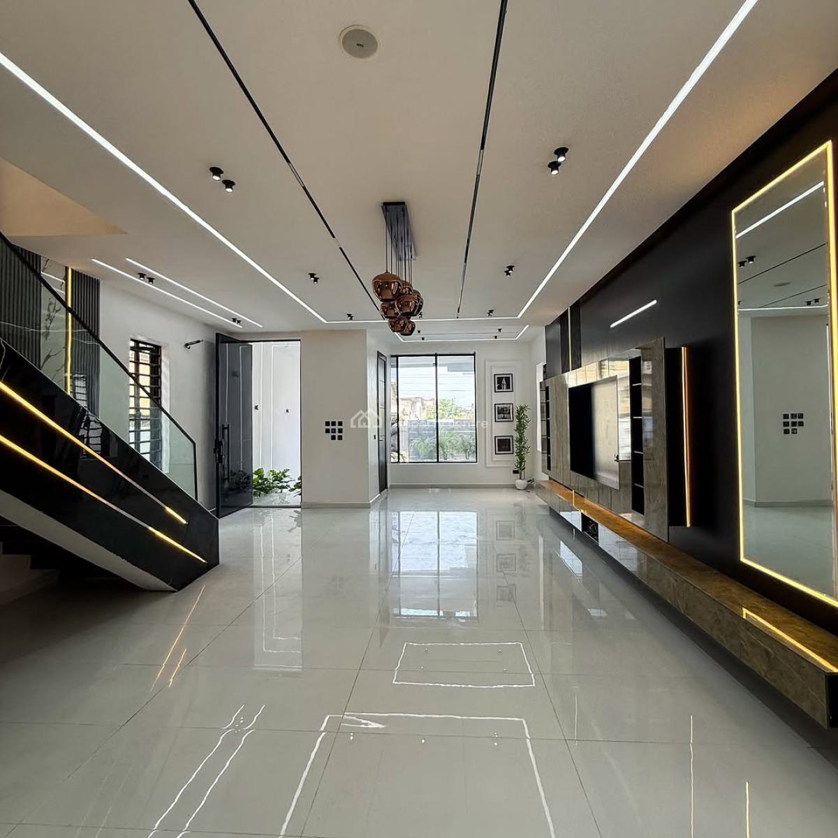 Contemporary 5 Bedroom Detached Duplex, Ikota, Lekki, Lagos, Detached Duplex for Sale