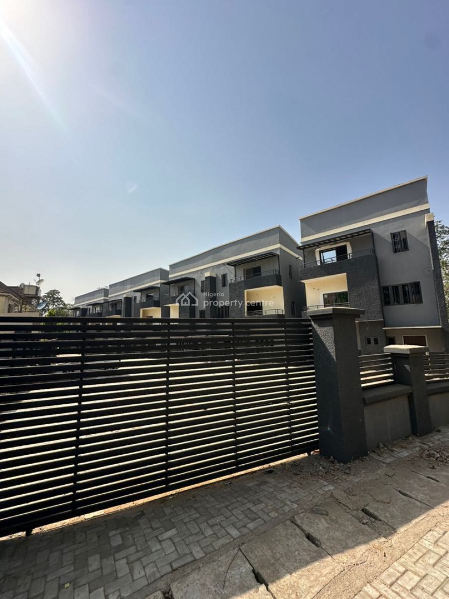 Brand New 4 Bedroom Spacious and Luxury Terrace Duplex with Bq, Serene Neighborhood, Wuse, Abuja, Terraced Duplex for Sale