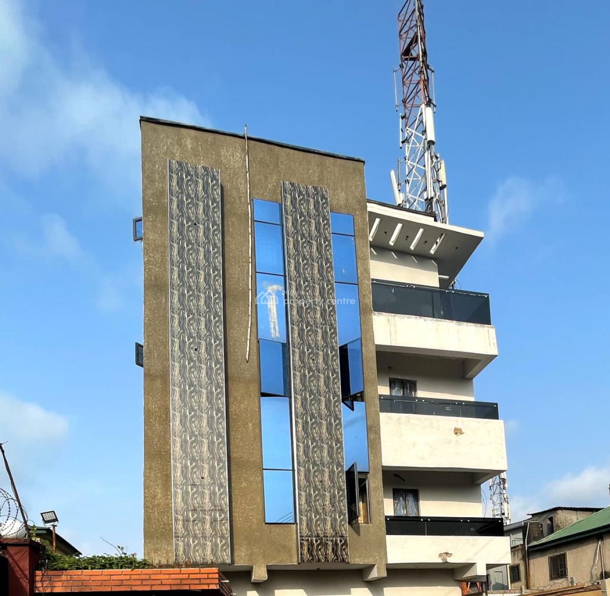 Upstairs (3rd Floor) Newly Built 2 Bedroom, Aguda, Surulere, Lagos, Flat / Apartment for Rent