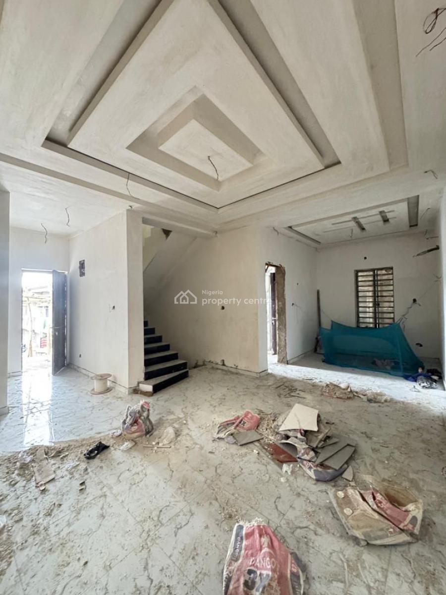 Newly Built 4 Bedroom Semi Detached Duplex with Bq, Ebute Metta East, Yaba, Lagos, Semi-detached Duplex for Sale