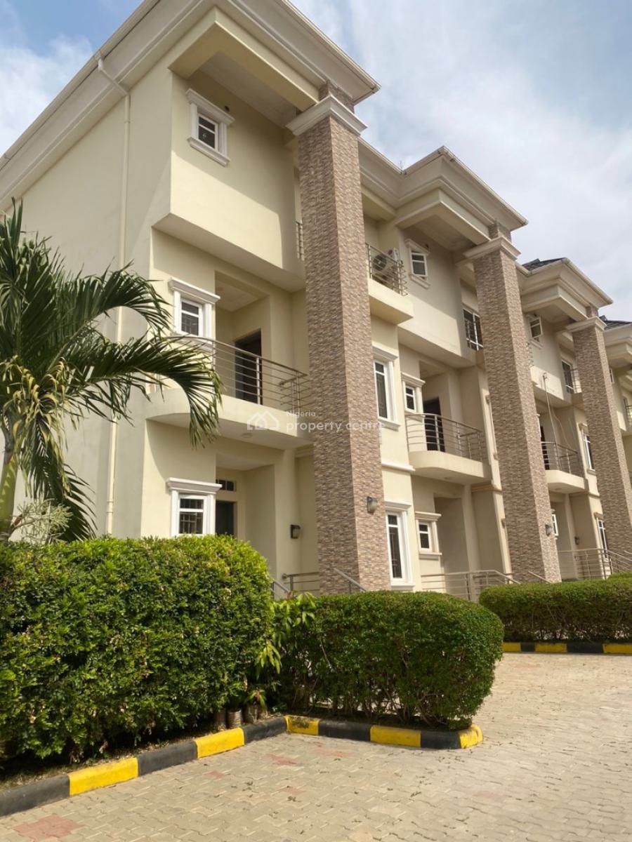 4bedroom Furnished Apartment, Serene, Guzape District, Abuja, Terraced Duplex for Rent