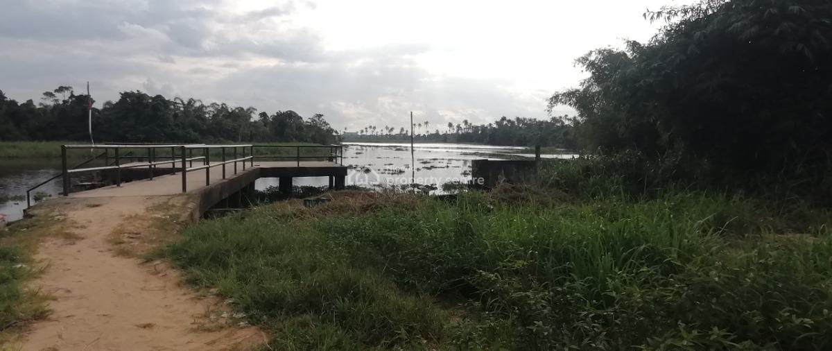 2 Acres of Land with Waterfront, Opete-otokutu Road, Opete, Udu, Delta, Commercial Land for Sale