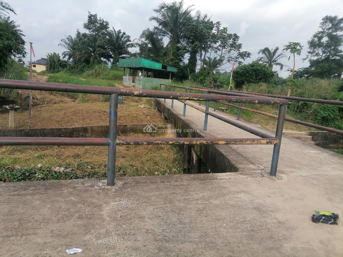 2 Acres of Land with Waterfront, Opete-otokutu Road, Opete, Udu, Delta, Commercial Land for Sale