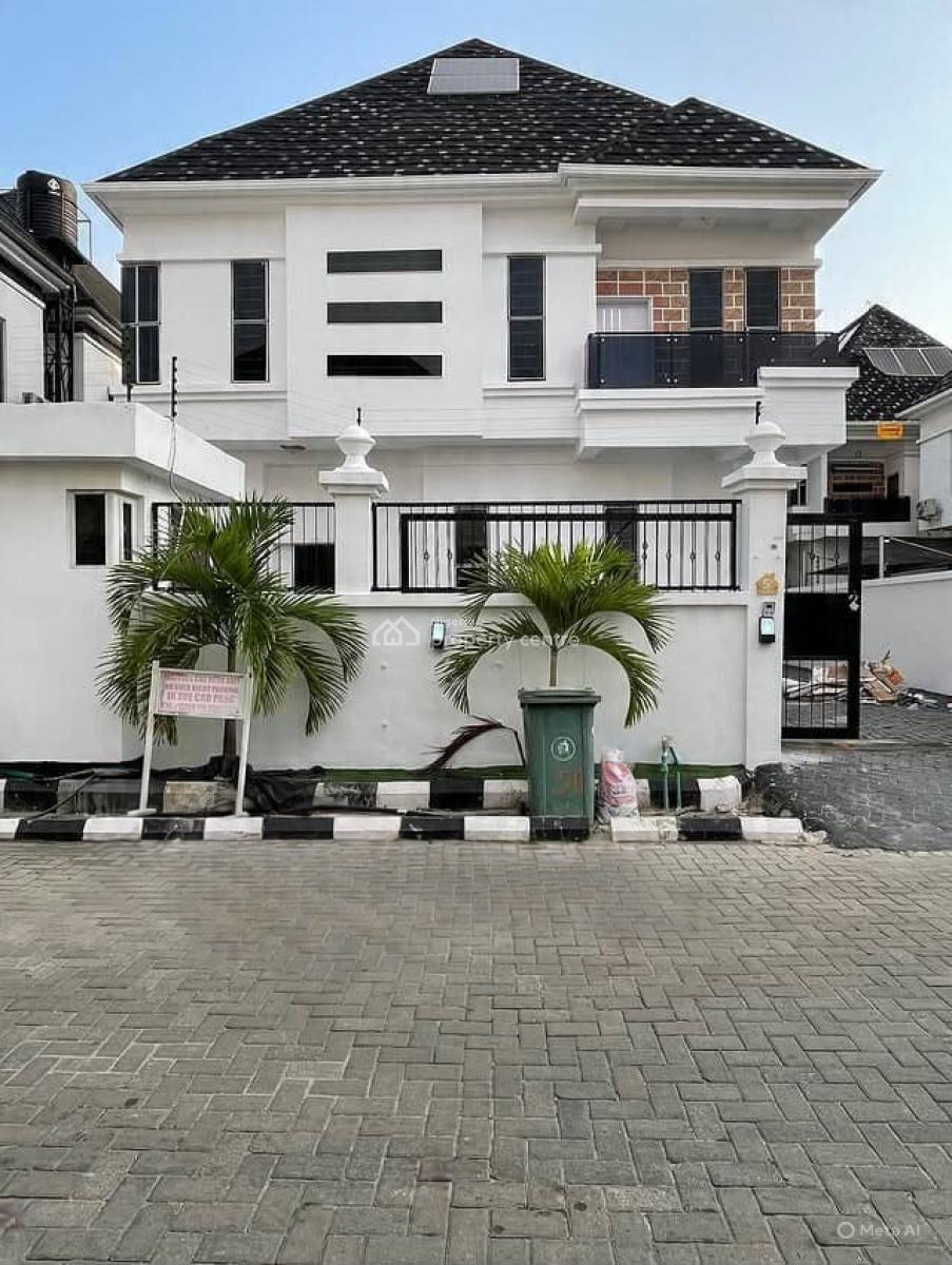 Spacious 5 Bedroom Detached Duplex with Bq, Chevron, Lekki, Lagos, Detached Duplex for Rent
