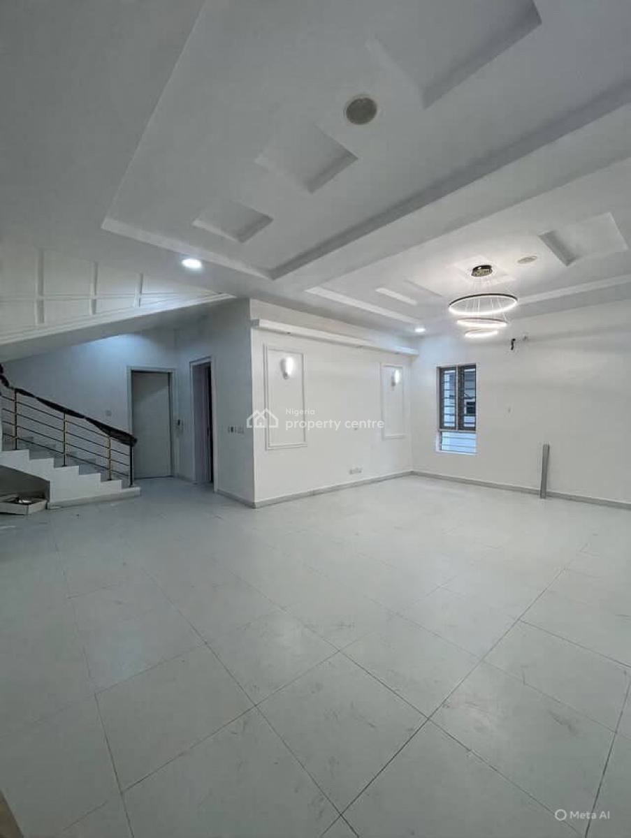 Spacious 5 Bedroom Detached Duplex with Bq, Chevron, Lekki, Lagos, Detached Duplex for Rent