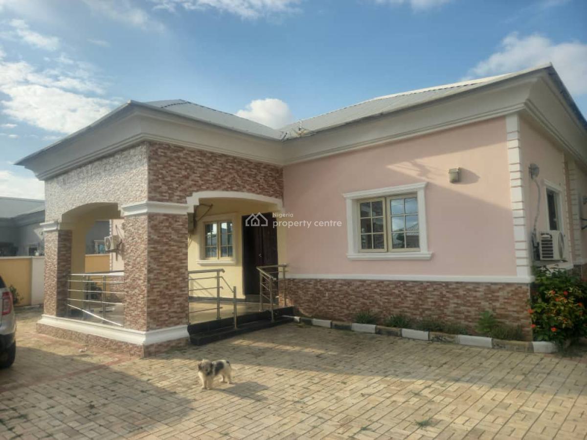 a Standard 3bedroom Detached Bungalow with Bq, Penthouse Estate, Pyakasa Axis,lugbe Airport Road, Lugbe District, Abuja, Detached Bungalow for Sale