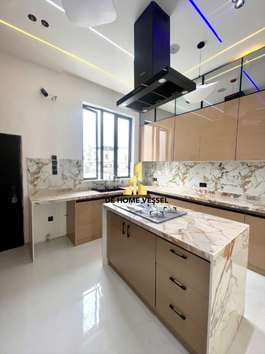 Beautifully Carved 4 Bedroom Fully Detached Home with Bq, Ajah, Lagos, Detached Duplex for Sale