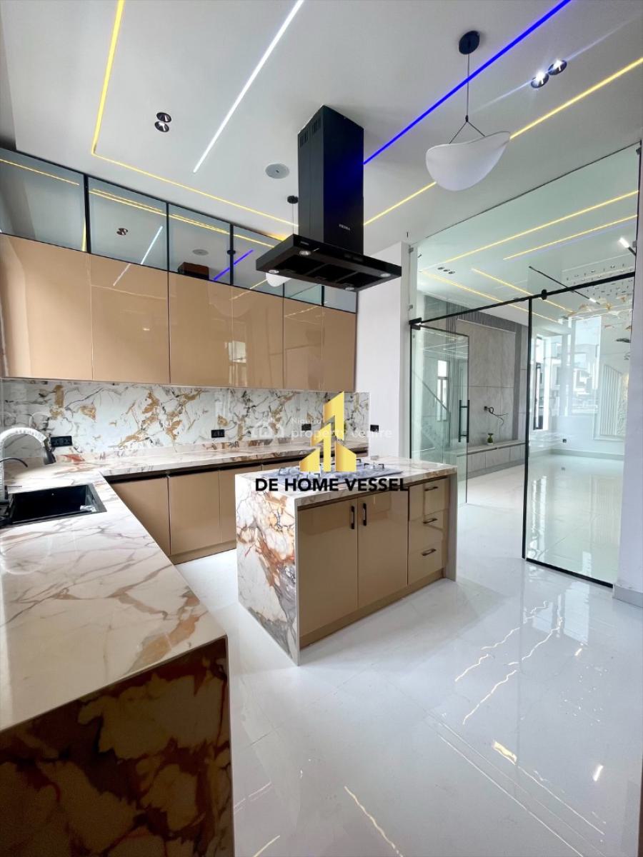 Beautifully Carved 4 Bedroom Fully Detached Home with Bq, Ajah, Lagos, Detached Duplex for Sale